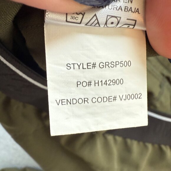 Greys Anatomy By Barco Spandex Stretch Olive Scrub Pants L Adjustable Drawstring - Picture 6 of 9